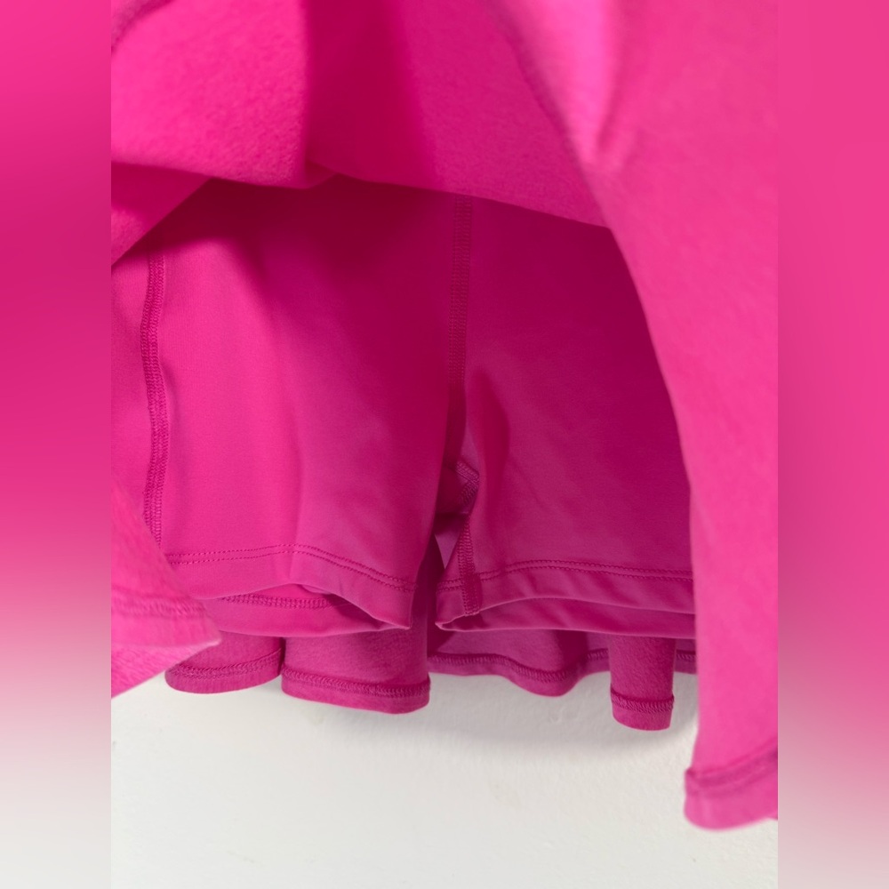 BEYOND YOGA Dare To Flare Skirt Skort in Spacedye Pink Size Small - Picture 5 of 11